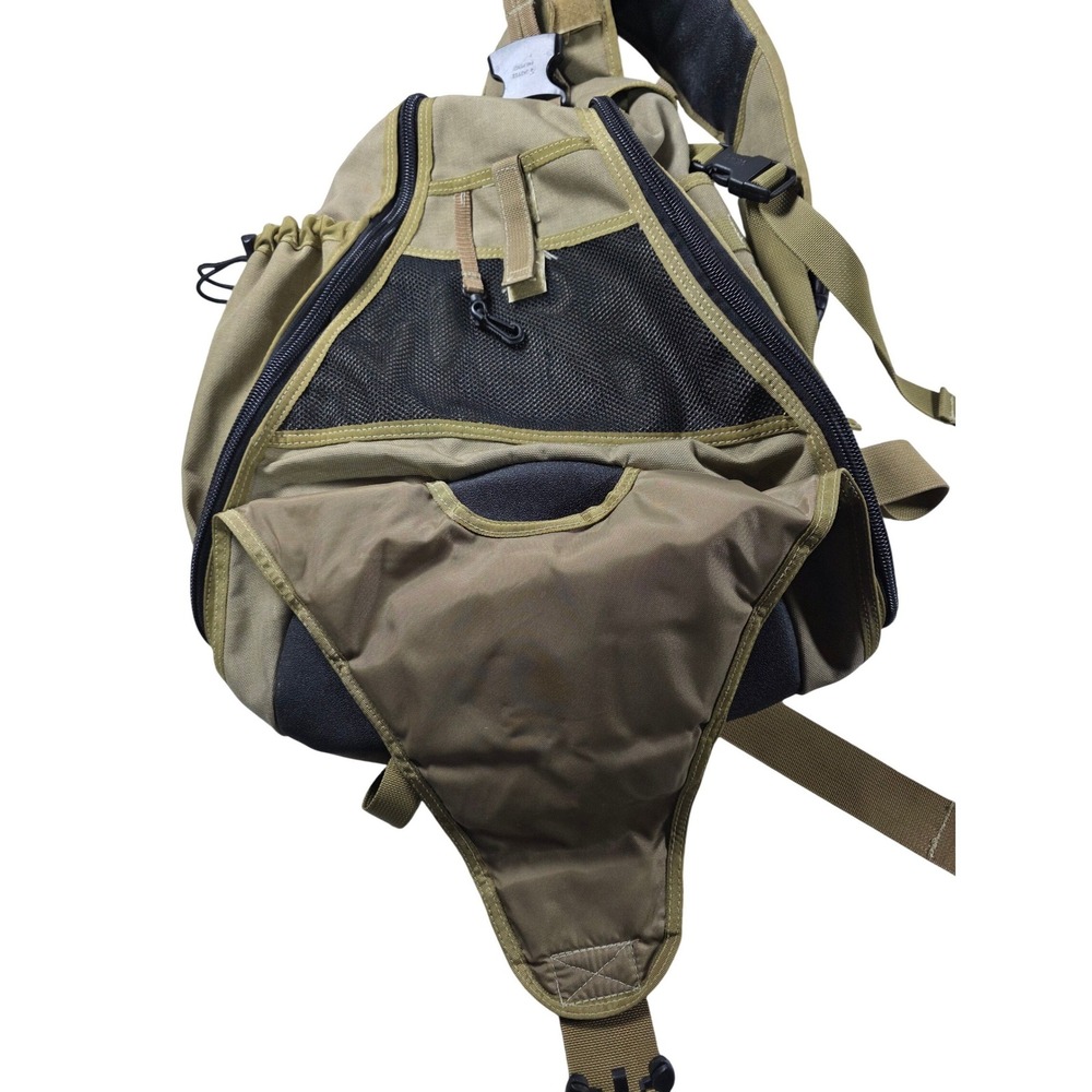 Maxpedition Lunada Gearslinger Tactical Sling Bag Tan Khaki Backpack - Picture 4 of 7